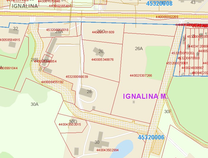 Ištrauka iš GEOPORTAL